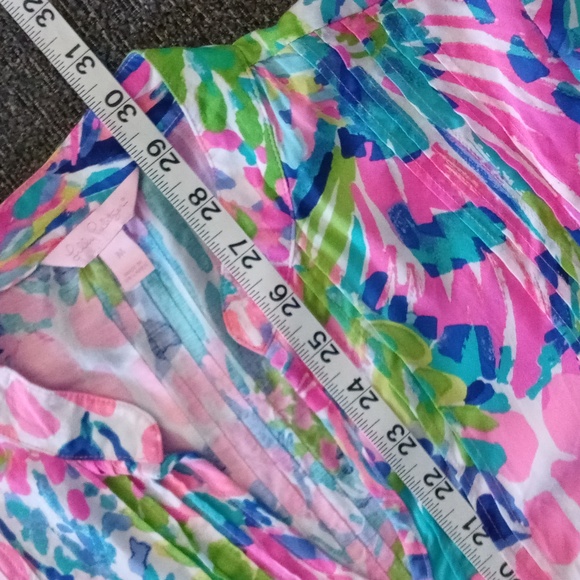 🔴SOLD🔴🦒VERY HTF Lilly Pulitzer🦒 - Sarasota Tunic Top - Picture 12 of 13